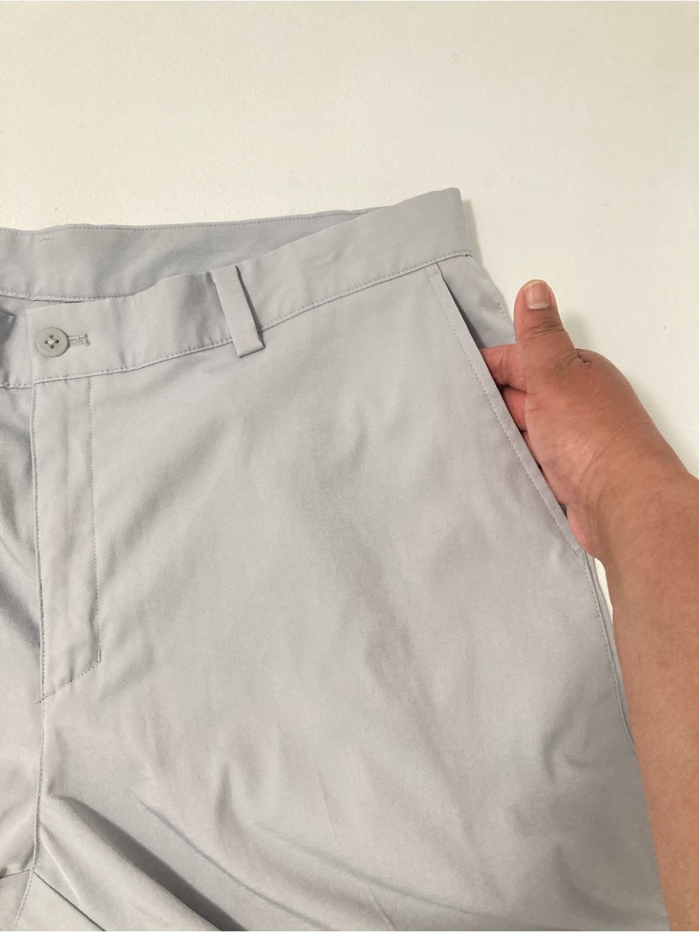 Nike Flex Golf Pants Men 36x30 Gray Flat Front Stretch Athletic 906780-012 - Picture 7 of 16